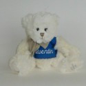 Peluche ours blanc personnalisé - Esprit Broderie